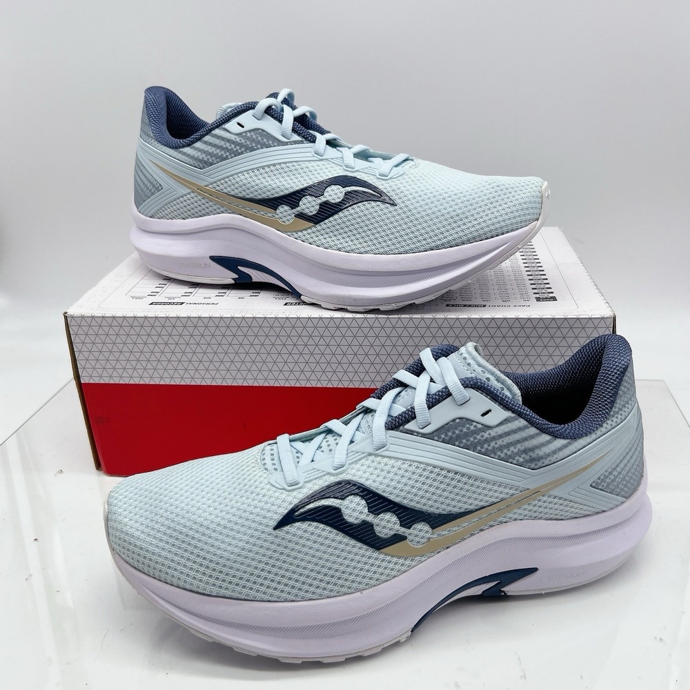 Saucony S10657-35 Axon Women's Running Shoes Sneakers Sky Storm Blue Size US 11